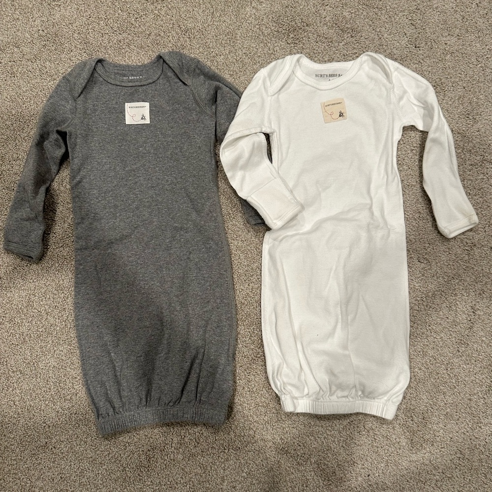 Burt’s bees sleeper gowns